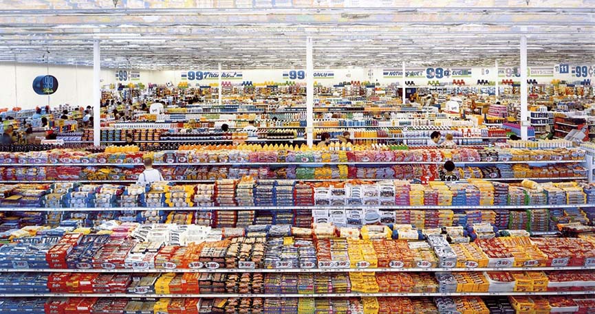 Andreas-Gursky-99-Cent-II-Diptychon-2001